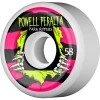 Powell Peralta Park Ripper II 58mm White/Pink/Yellow Skateboard Wheels