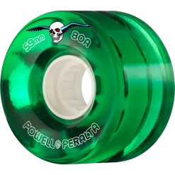 Powell Peralta Clear Cruiser 59mm Green Skateboard Wheels