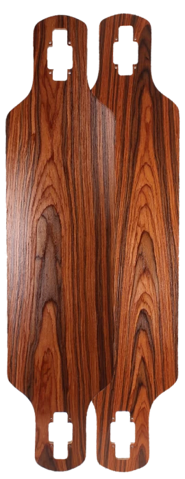 Blank Drop Through Natural 39 Inches Longboard Deck - Image 9