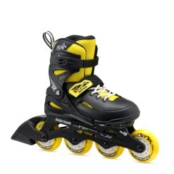 Rollerblade Fury Adjustable Kids Skates - Black/Yellow