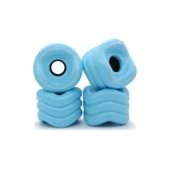 70mm 78a Ice Blue Sidewinder Longboard Wheels