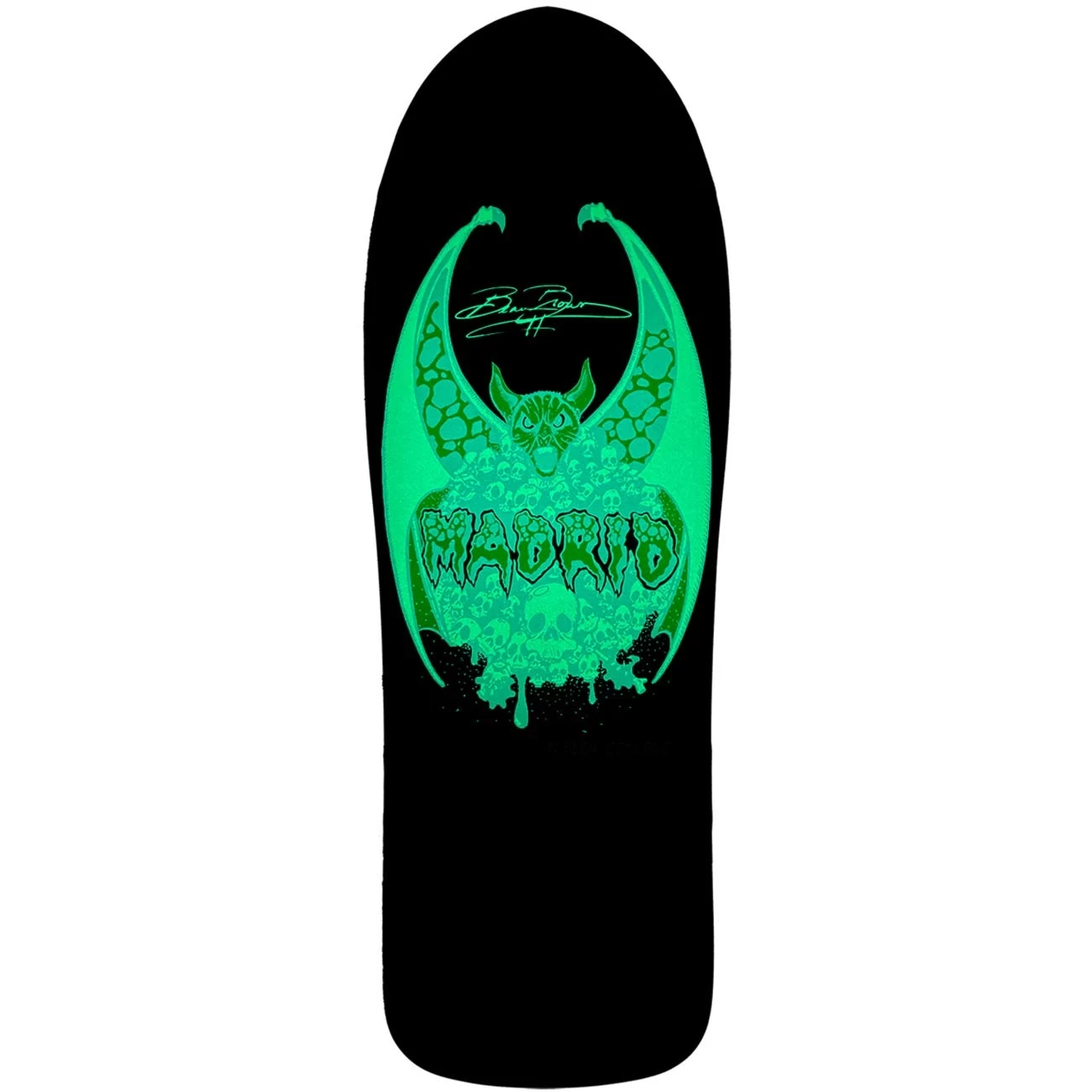 Madrid Retro Complete Collection | Glow In The Dark Series | Old School Longboard Decks - Image 7