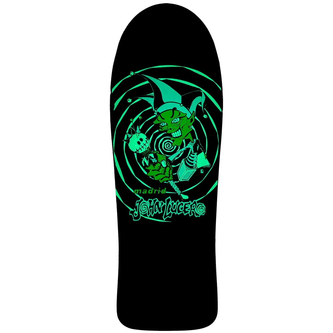 Madrid Retro Complete Collection | Glow In The Dark Series | Old School Longboard Decks - Image 4