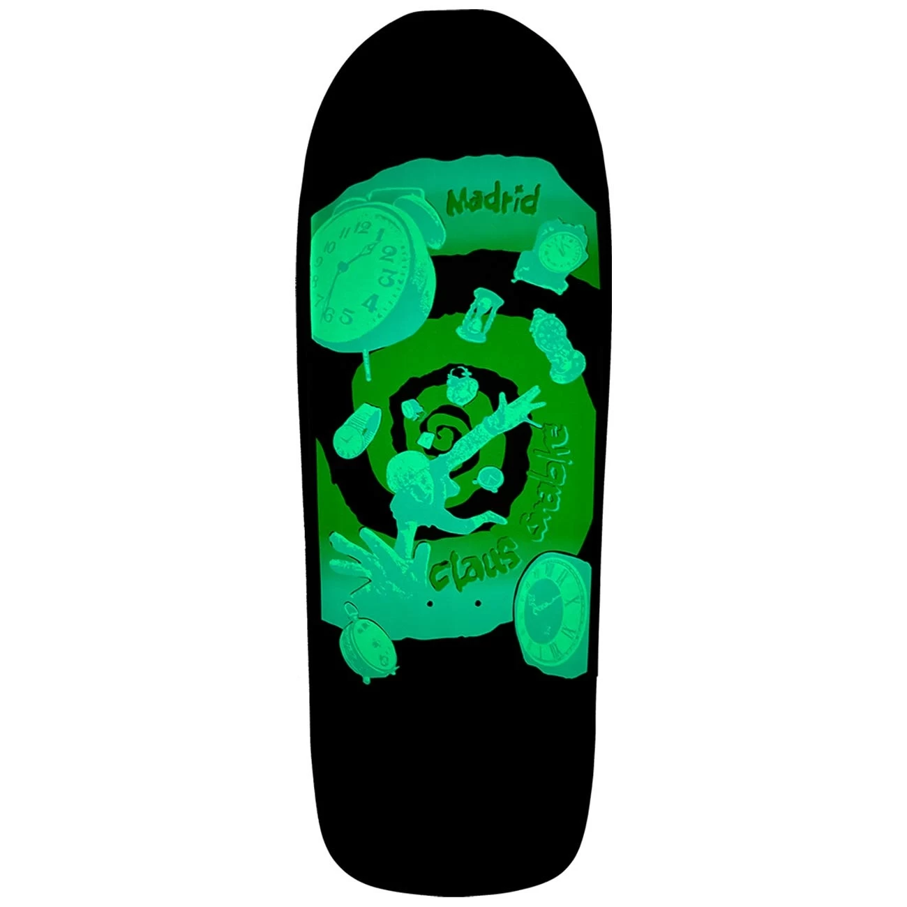 Madrid Retro Complete Collection | Glow In The Dark Series | Old School Longboard Decks - Image 3
