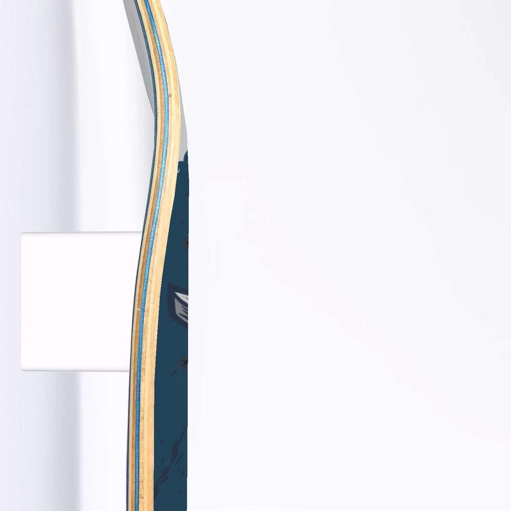 Amazing Zombie Skull Skateboard Wall Art - Image 4