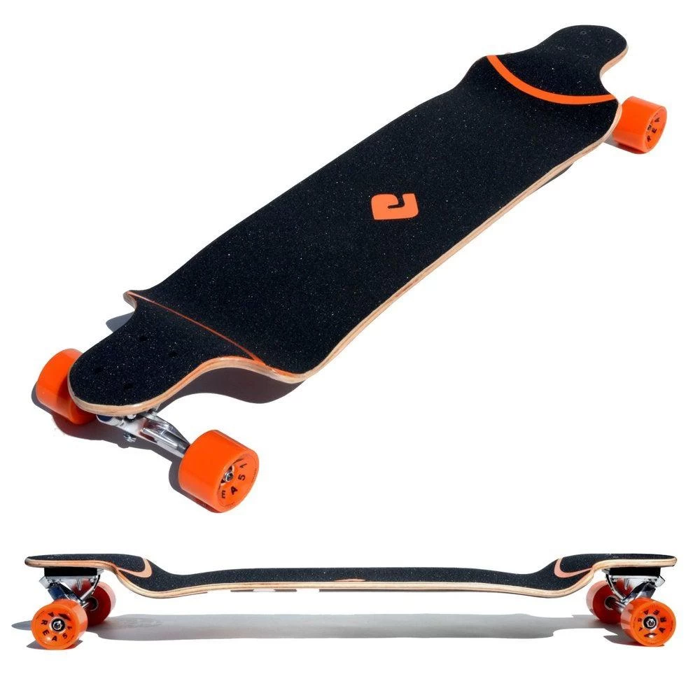 Atom Drop Down Orange 41" Longboard - Image 3