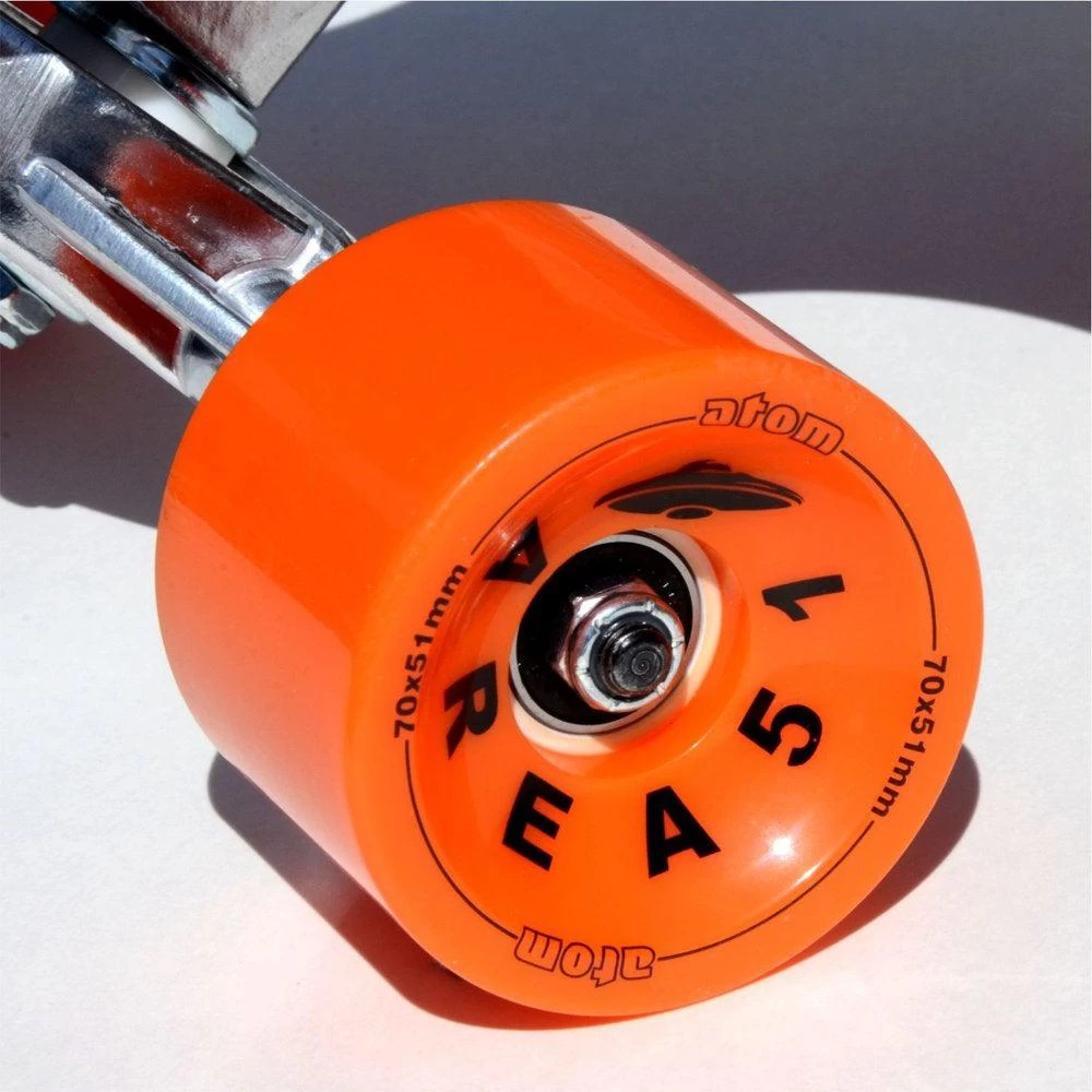 Atom Drop Down Orange 41" Longboard - Image 4