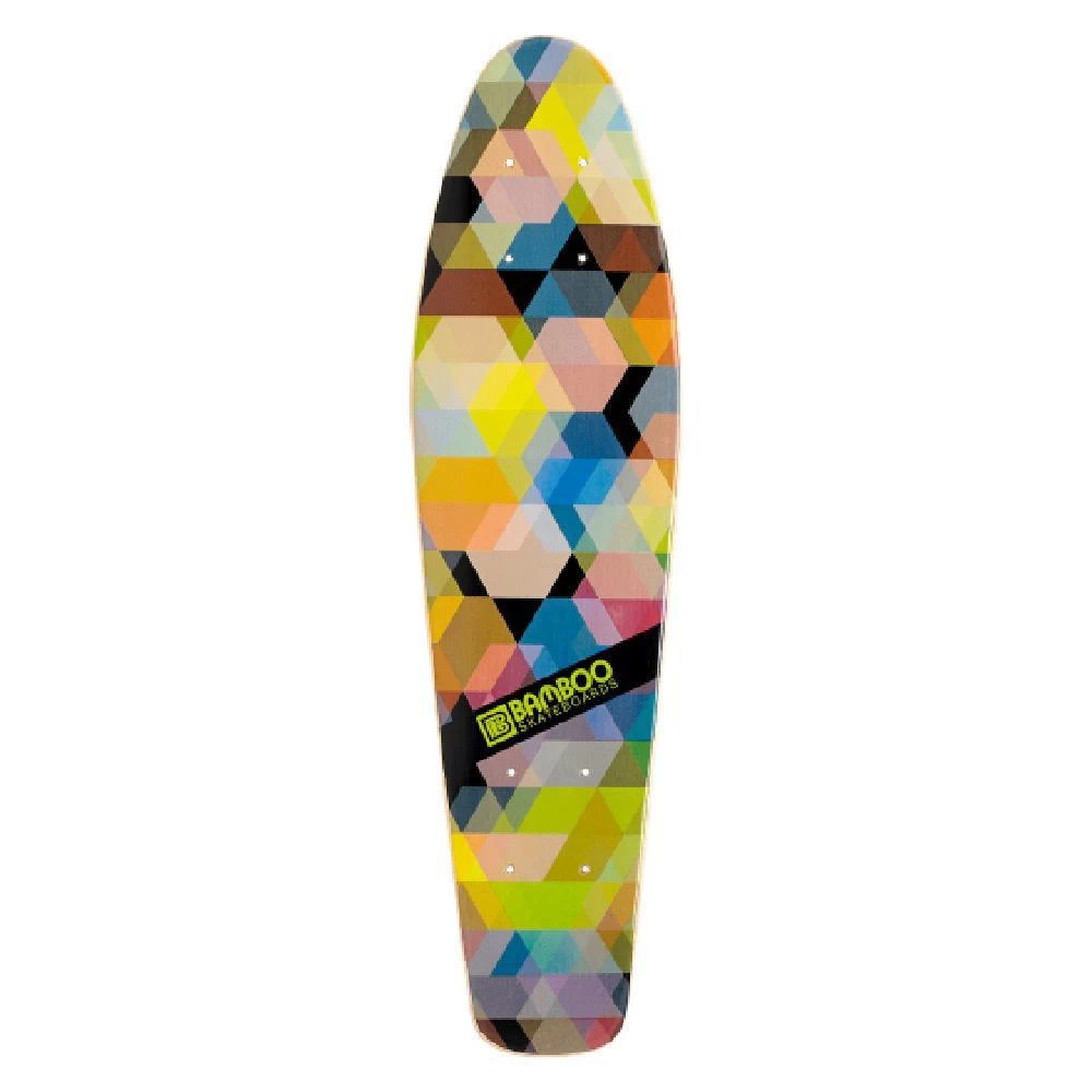 Bamboo Kaleidoscope 22.5" Mini Cruiser - Image 2