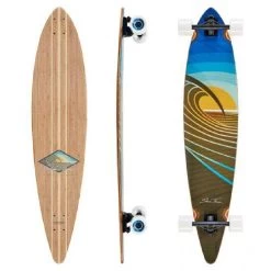 Bamboo Pintail Sunset Peak 44" Longboard