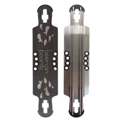 Beercan Chrome 38" Hoke Drop Through Longboard Deck