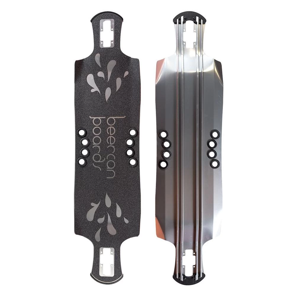 Beercan Chrome 42" Oat Soda Drop Through Longboard Deck