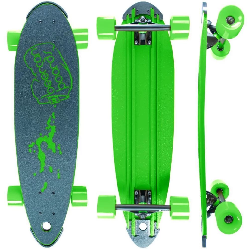 Beercan Green 30" Pintail Longboard