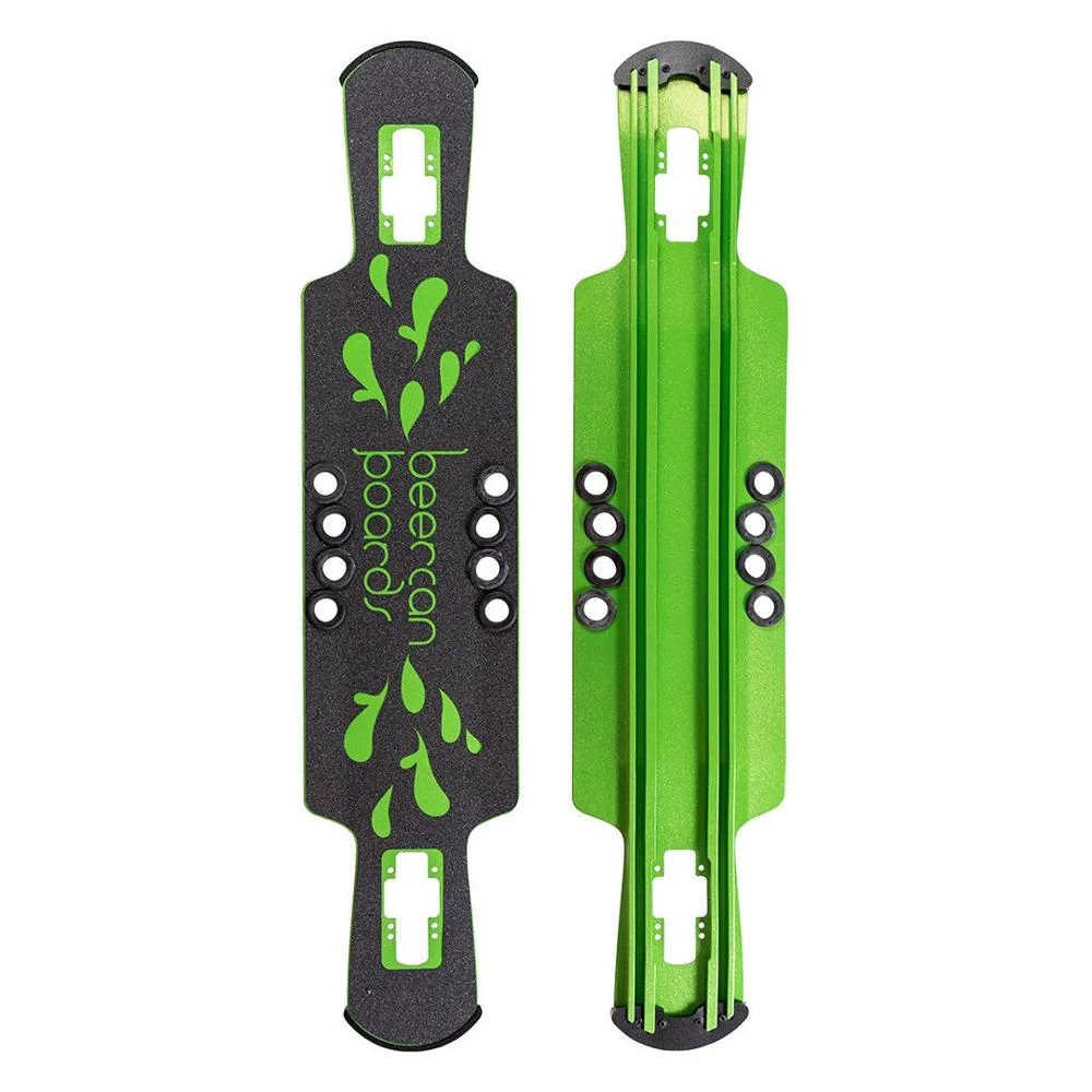 Beercan Green 37" Kegger Lite Drop Through Longboard Deck