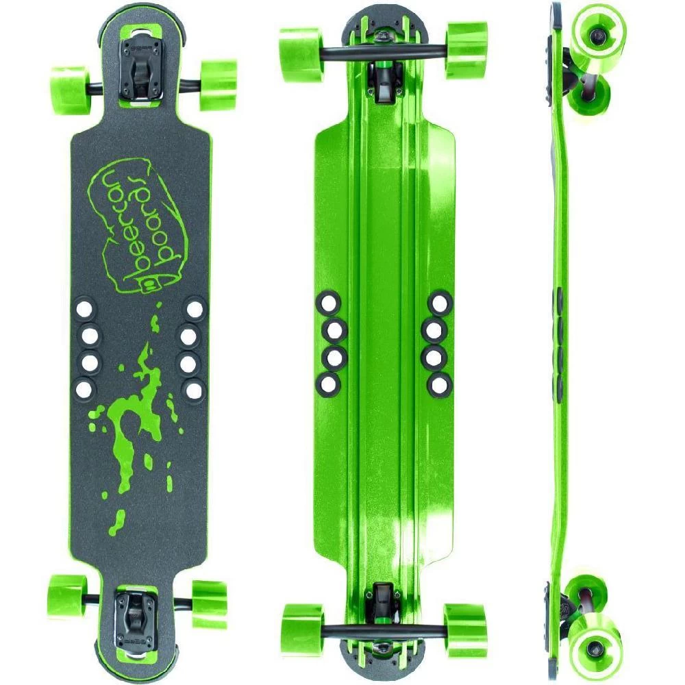 Beercan Green 38" Hoke Drop Through Longboard
