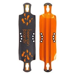 Beercan Orange 42" Oat Soda Drop Through Longboard Deck