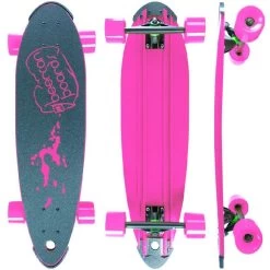 Beercan Pink 30" Pintail Longboard