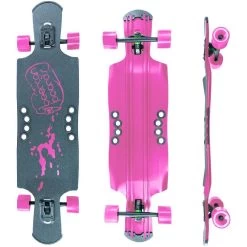 Beercan Pink 40" Kegger Drop Through Longboard