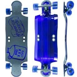 Beercan Purple 35" Hard Cider Drop Down Longboard