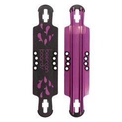 Beercan Purple 38" Hoke Drop Through Longboard Deck
