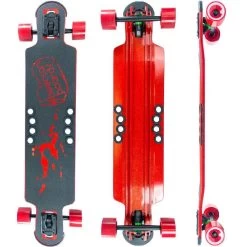 Beercan Red 38" Hoke Drop Through Longboard