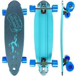 Beercan Sea Foam Green 30" Pintail Longboard
