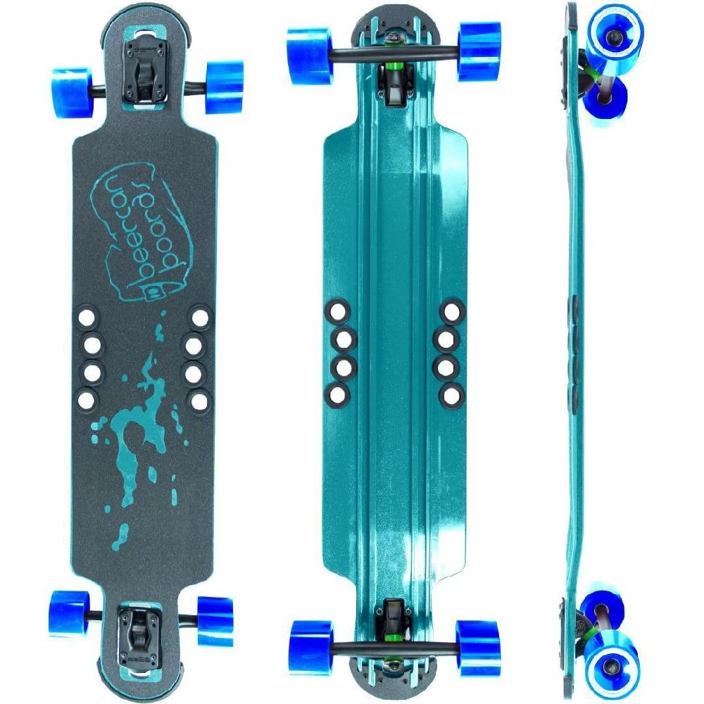 Beercan Sea Foam Green 38" Hoke Drop Through Longboard