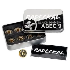 Black Mamba ABEC 9 Longboard Skateboard Bearings