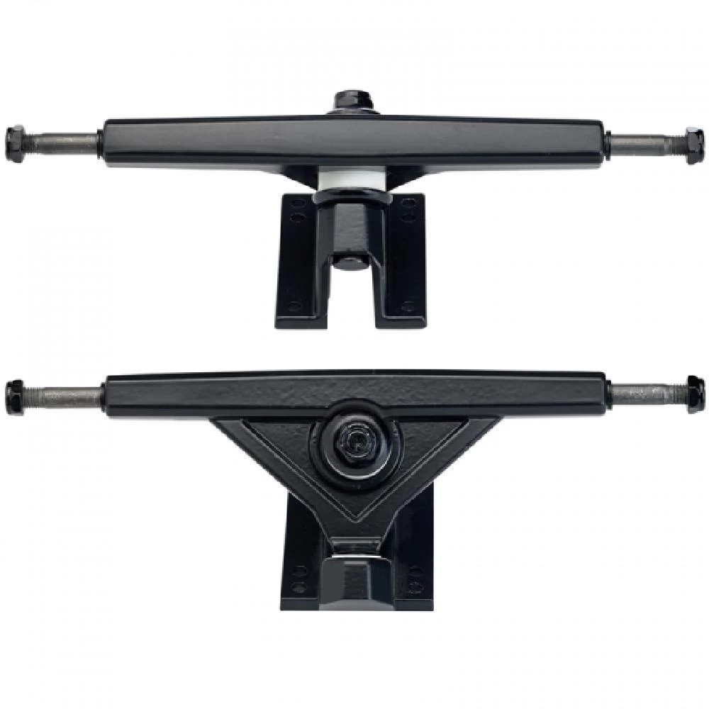 Black Radeckal Standard Reverse King Pin Longboard Trucks - Set Of 2