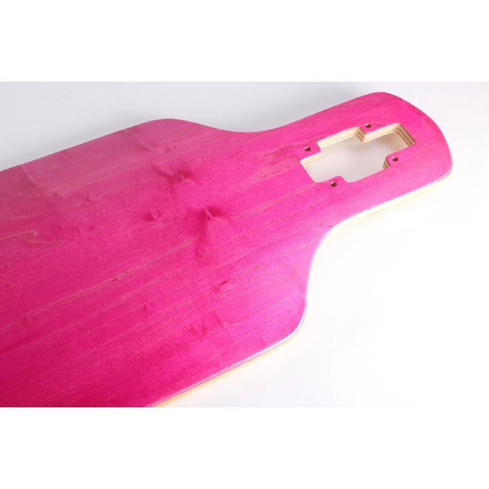 Blank Drop Through Natural 39 Inches Longboard Deck - Image 7