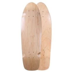 Blank Mini Kicktail Natural 30 Inch Longboard Deck