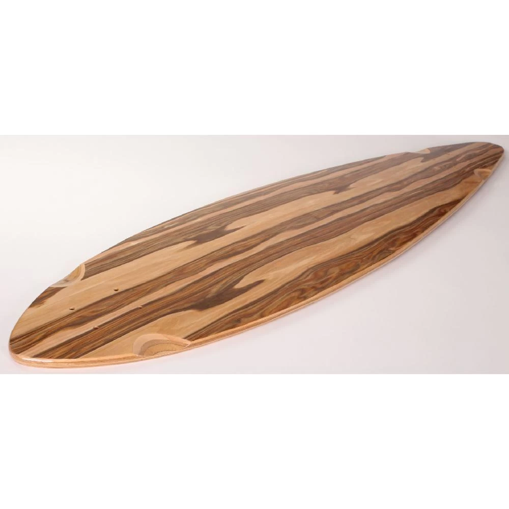 Blank Smoke 40" Pintail Longboard Speciality Look Deck - Image 2
