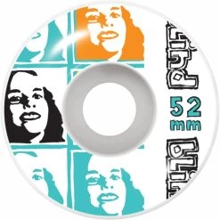 Blind Psychedelic Multi Girl 52mm White Skateboard Wheels