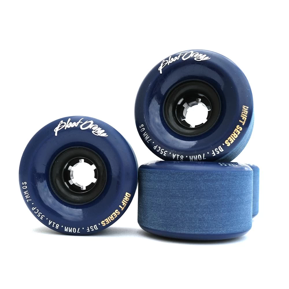 Madrid Blood Orange Drift Series Nightfall 70mm/81A Longboard Wheels