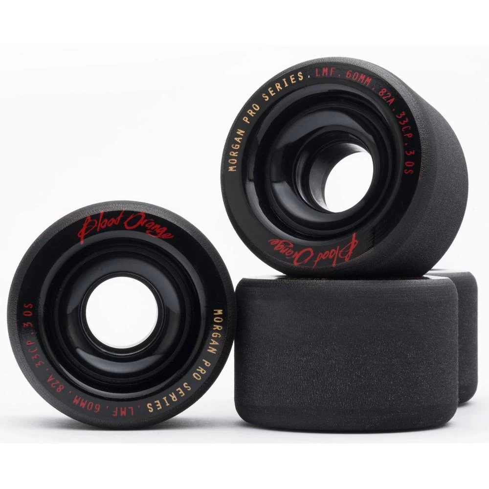 Madrid Blood Orange Morgan Pro Series 60mm/82A Black Wheels