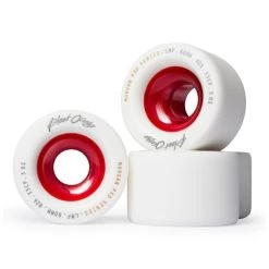 Madrid Blood Orange Morgan Pro SeriesWhite 60mm/82A Skateboard Wheels