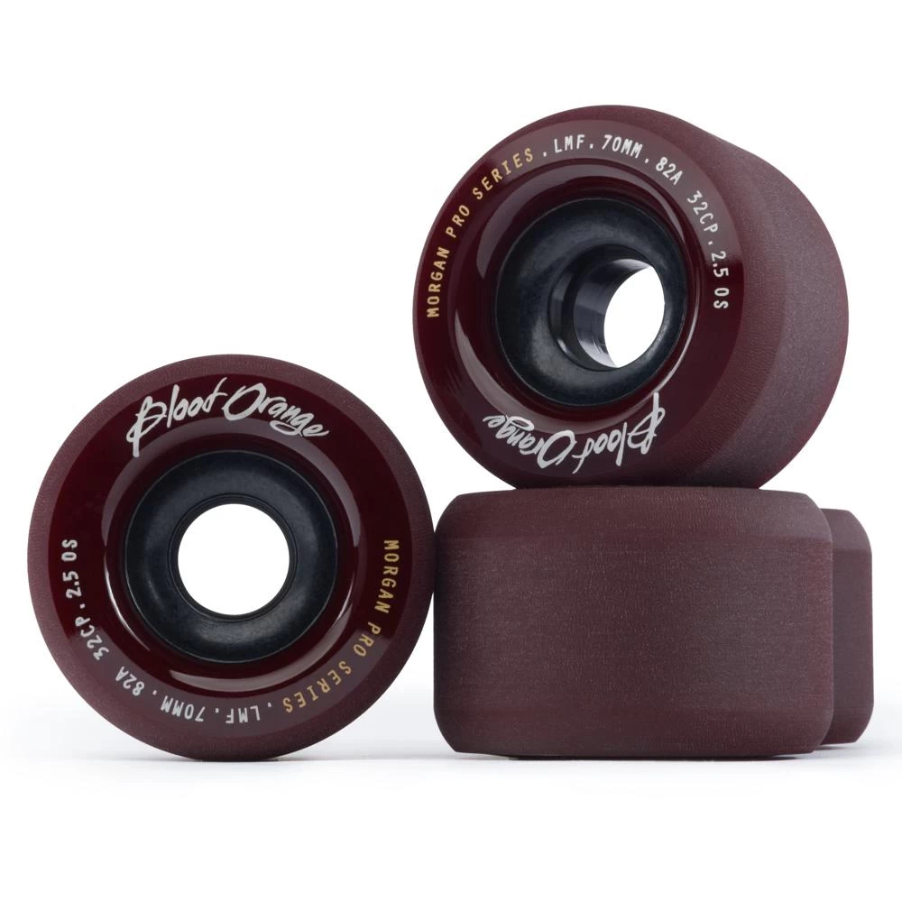 Madrid Blood Orange Morgan Pro Series 70mm/82A Midnight Maroon