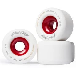 Madrid Blood Orange Morgan Pro Series 70mm/82A White Longboard Wheels