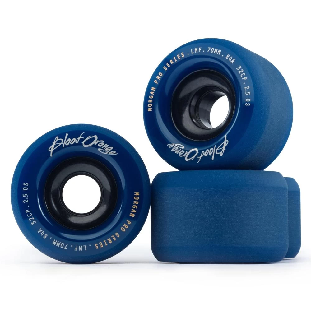 Madrid Blood Orange Morgan Pro Series 70mm/84A Midnight Navy Wheels