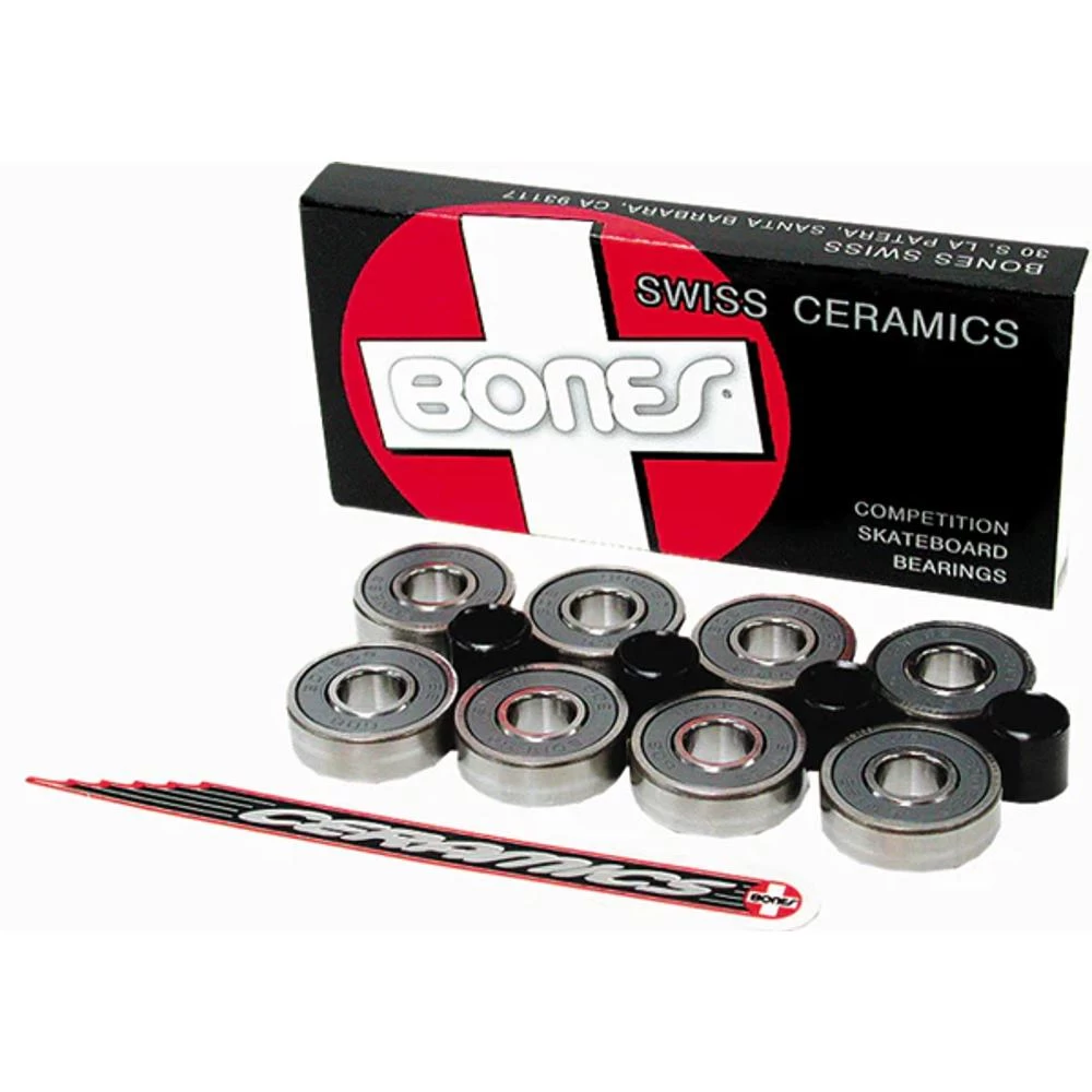 Bones Swiss Ceramic Skateboard Longboard Bearings - Image 5