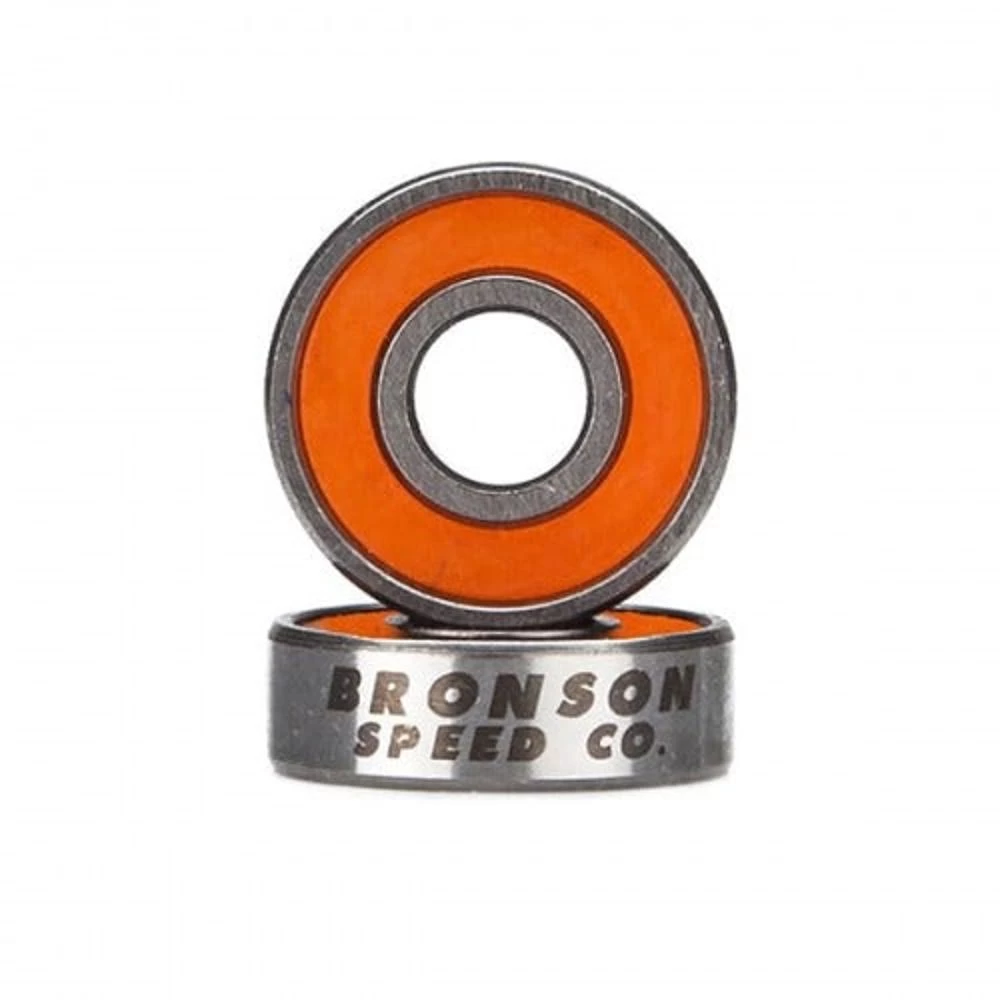 Bronson G2 W/Spacers+Washers Skateboard Longboard Bearings - Image 3