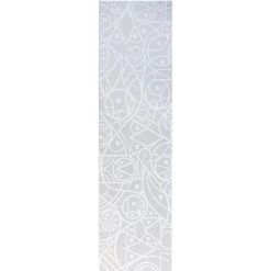 Darkroom 9" X 33" Pusher Light Grey White Griptape Sheet