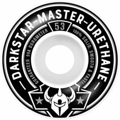 Darkstar Responder 53mm White/Silver Wheels
