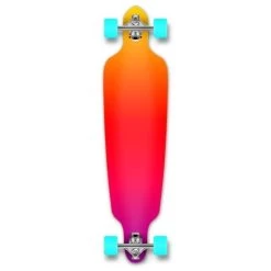 Drop Through Longboard Gradient Pink 41" Graphic From Punked