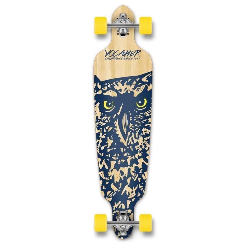 Drop Through Longboard Owl 41" Graphic From Punked
