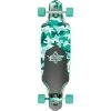 Dusters Channel Dragonfly Teal Camo 34" Drop Through Longboard