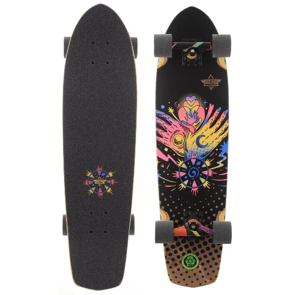 Dusters Stardust In Black 31" Cruiser Longboard - Image 2
