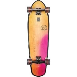 Globe Big Blazer Washed Yellow 32" Kicktail Cruiser Longboard