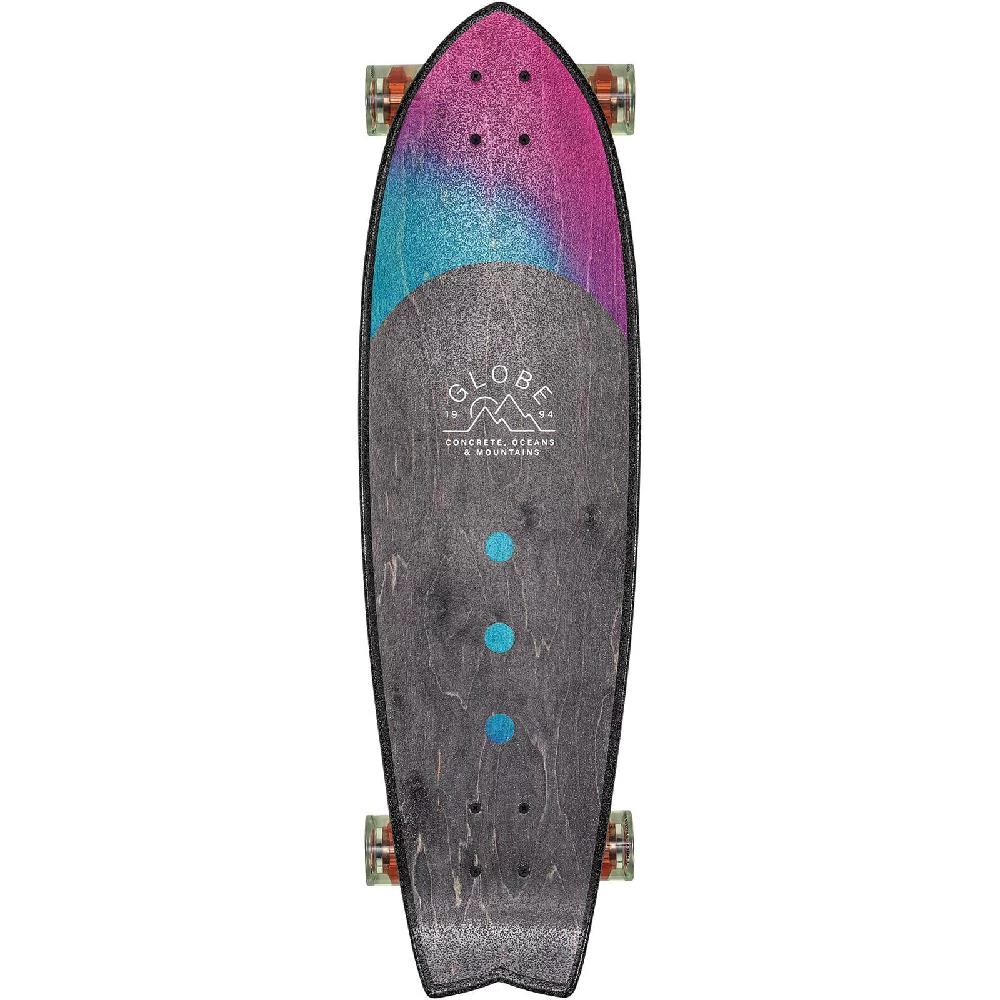 Globe Chromantic Washed Aqua 33" Kicktail Cruiser Longboard - Image 2