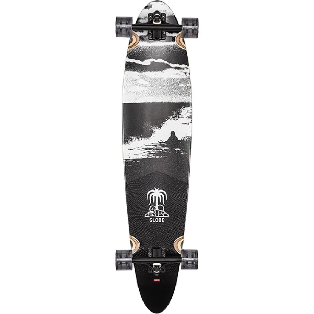 Globe Pinner Classic Comp Coconut/Black Tide 40" Pintail Longboard
