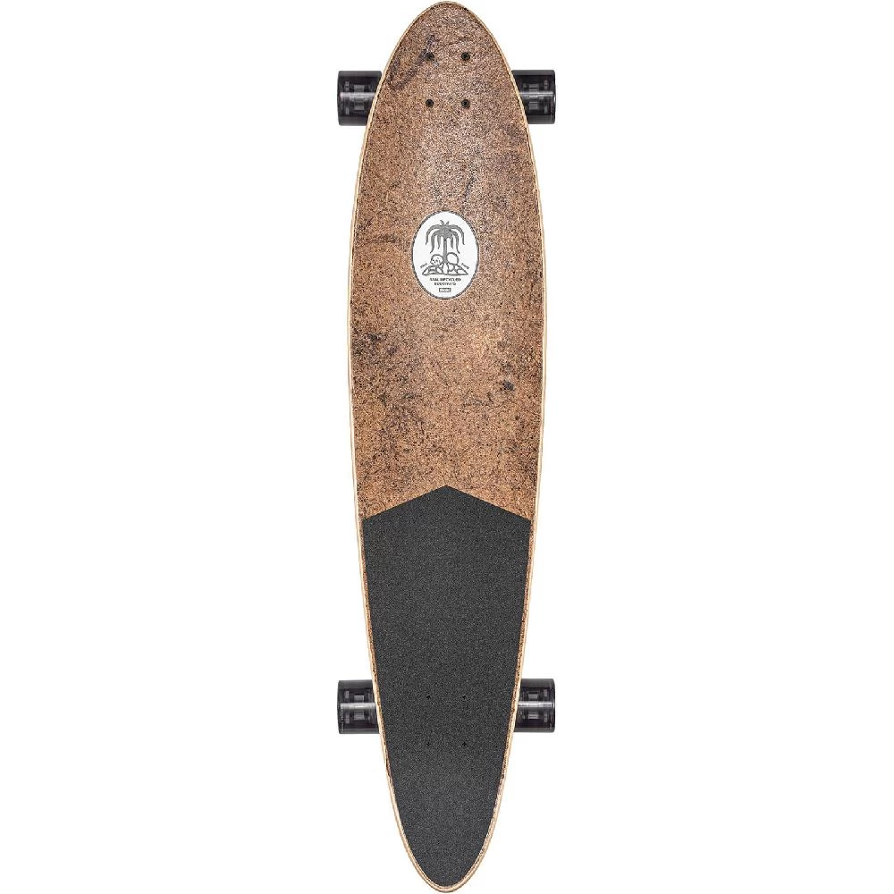 Globe Pinner Classic Comp Coconut/Black Tide 40" Pintail Longboard - Image 2